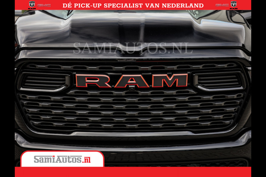 Dodge Ram TradesMan 6 Personen Uitvoering | 420Pk 636Nm | Pick-Up | Comfortabele Dubbele Cabine met Royale 6 Zitplaatsen | BPM vrij | Nu Leverbaar uit Voorraad | Voorraad Nr 2217- 2911