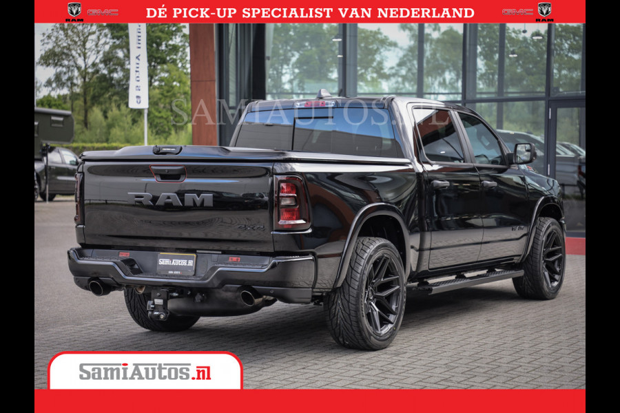Dodge Ram TradesMan 6 Personen Uitvoering | 420Pk 636Nm | Pick-Up | Comfortabele Dubbele Cabine met Royale 6 Zitplaatsen | BPM vrij | Nu Leverbaar uit Voorraad | Voorraad Nr 2217- 2911