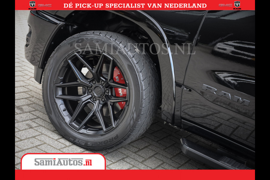 Dodge Ram TradesMan 6 Personen Uitvoering | 420Pk 636Nm | Pick-Up | Comfortabele Dubbele Cabine met Royale 6 Zitplaatsen | BPM vrij | Nu Leverbaar uit Voorraad | Voorraad Nr 2217- 2911