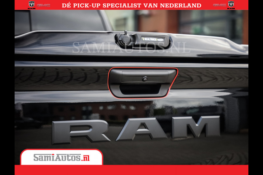Dodge Ram TradesMan 6 Personen Uitvoering | 420Pk 636Nm | Pick-Up | Comfortabele Dubbele Cabine met Royale 6 Zitplaatsen | BPM vrij | Nu Leverbaar uit Voorraad | Voorraad Nr 2217- 2911