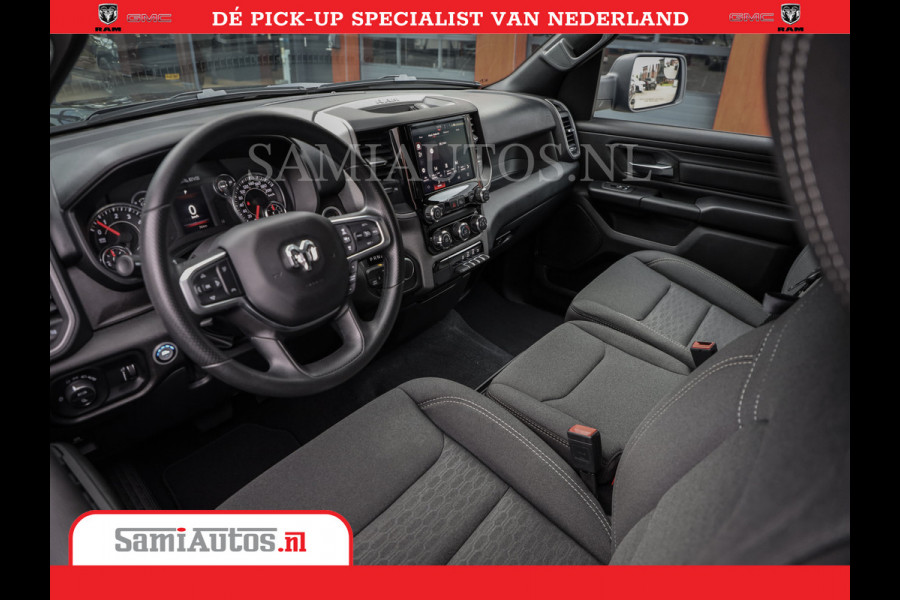 Dodge Ram TradesMan 6 Personen Uitvoering | 420Pk 636Nm | Pick-Up | Comfortabele Dubbele Cabine met Royale 6 Zitplaatsen | BPM vrij | Nu Leverbaar uit Voorraad | Voorraad Nr 2217- 2911
