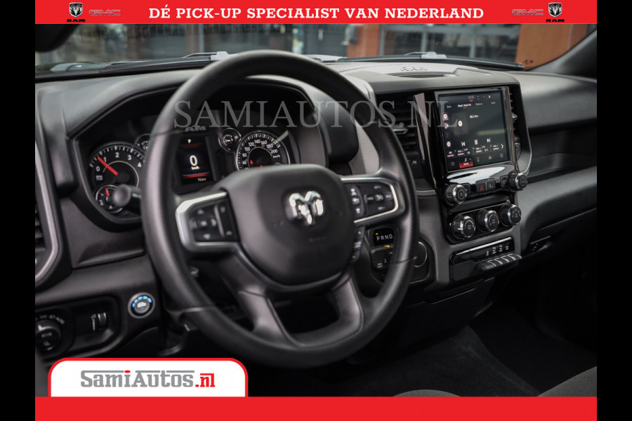 Dodge Ram TradesMan 6 Personen Uitvoering | 420Pk 636Nm | Pick-Up | Comfortabele Dubbele Cabine met Royale 6 Zitplaatsen | BPM vrij | Nu Leverbaar uit Voorraad | Voorraad Nr 2217- 2911