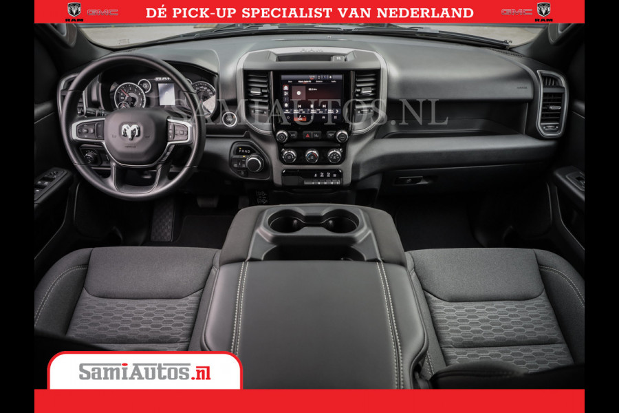 Dodge Ram TradesMan 6 Personen Uitvoering | 420Pk 636Nm | Pick-Up | Comfortabele Dubbele Cabine met Royale 6 Zitplaatsen | BPM vrij | Nu Leverbaar uit Voorraad | Voorraad Nr 2217- 2911