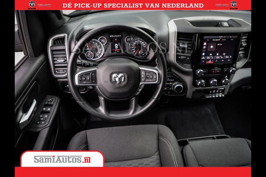 Dodge Ram TradesMan 6 Personen Uitvoering | 420Pk 636Nm | Pick-Up | Comfortabele Dubbele Cabine met Royale 6 Zitplaatsen | BPM vrij | Nu Leverbaar uit Voorraad | Voorraad Nr 2217- 2911