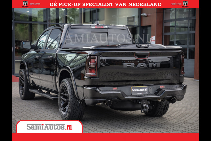 Dodge Ram TradesMan 6 Personen Uitvoering | 420Pk 636Nm | Pick-Up | Comfortabele Dubbele Cabine met Royale 6 Zitplaatsen | BPM vrij | Nu Leverbaar uit Voorraad | Voorraad Nr 2217- 2911