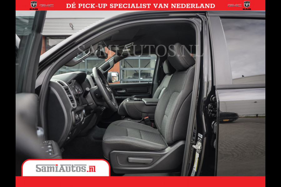Dodge Ram TradesMan 6 Personen Uitvoering | 420Pk 636Nm | Pick-Up | Comfortabele Dubbele Cabine met Royale 6 Zitplaatsen | BPM vrij | Nu Leverbaar uit Voorraad | Voorraad Nr 2217- 2911