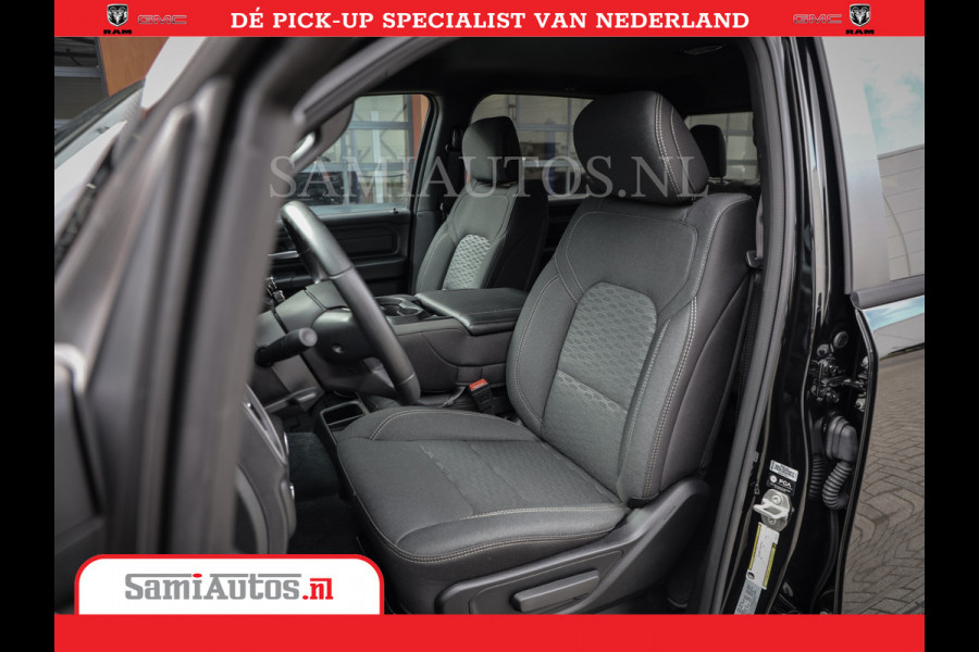 Dodge Ram TradesMan 6 Personen Uitvoering | 420Pk 636Nm | Pick-Up | Comfortabele Dubbele Cabine met Royale 6 Zitplaatsen | BPM vrij | Nu Leverbaar uit Voorraad | Voorraad Nr 2217- 2911