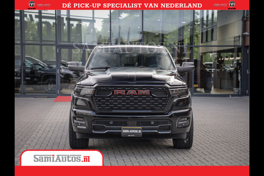 Dodge Ram TradesMan 6 Personen Uitvoering | 420Pk 636Nm | Pick-Up | Comfortabele Dubbele Cabine met Royale 6 Zitplaatsen | BPM vrij | Nu Leverbaar uit Voorraad | Voorraad Nr 2217- 2911