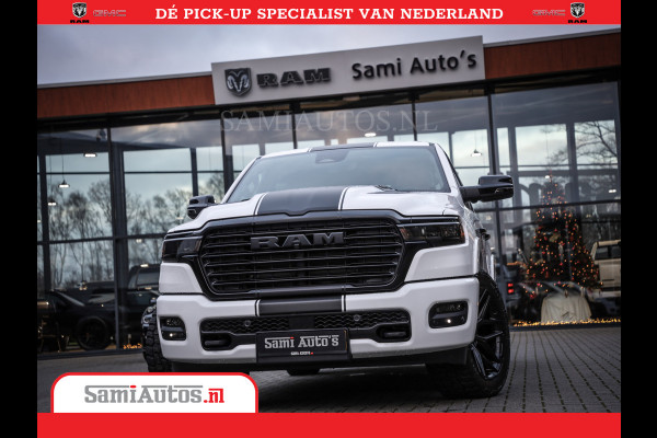 Dodge Ram Laramie Night | Face Lift | 420Pk 636 Nn | Extra Groot Scherm + Passagiers Scherm | Comfortabele Dubbele Cabine met Royale 5 Zitplaatsen | Nu Leverbaar uit Voorraad | Voorraad Nr 2223 - 5047