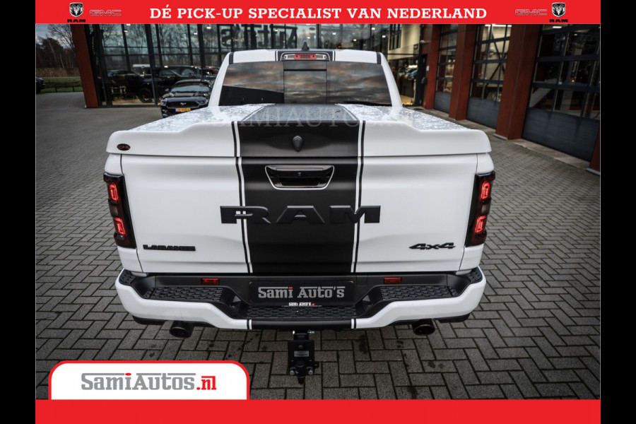 Dodge Ram Laramie Night | Face Lift | 420Pk 636 Nn | Extra Groot Scherm + Passagiers Scherm | Comfortabele Dubbele Cabine met Royale 5 Zitplaatsen | Nu Leverbaar uit Voorraad | Voorraad Nr 2223 - 5047