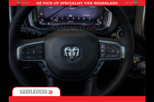 Dodge Ram Laramie Night | Face Lift | 420Pk 636 Nn | Extra Groot Scherm + Passagiers Scherm | Comfortabele Dubbele Cabine met Royale 5 Zitplaatsen | Nu Leverbaar uit Voorraad | Voorraad Nr 2223 - 5047