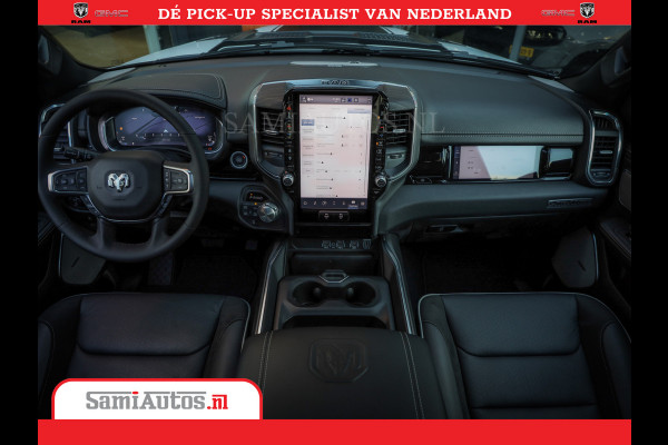 Dodge Ram Laramie Night | Face Lift | 420Pk 636 Nn | Extra Groot Scherm + Passagiers Scherm | Comfortabele Dubbele Cabine met Royale 5 Zitplaatsen | Nu Leverbaar uit Voorraad | Voorraad Nr 2223 - 5047