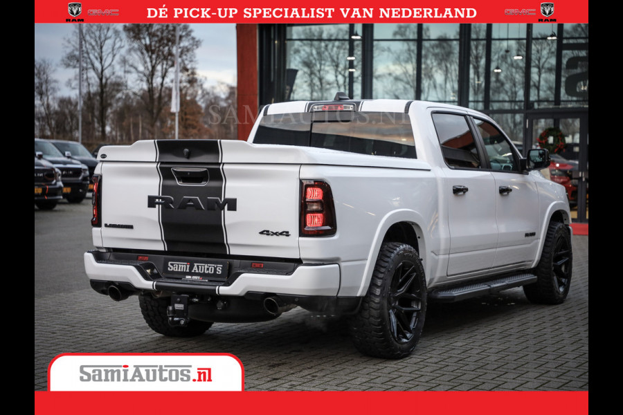 Dodge Ram Laramie Night | Face Lift | 420Pk 636 Nn | Extra Groot Scherm + Passagiers Scherm | Comfortabele Dubbele Cabine met Royale 5 Zitplaatsen | Nu Leverbaar uit Voorraad | Voorraad Nr 2223 - 5047