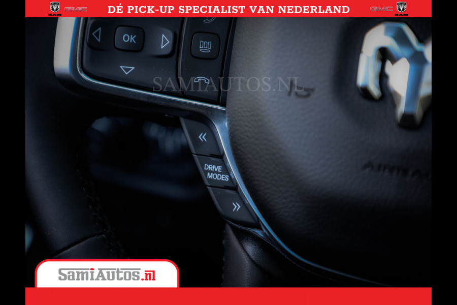 Dodge Ram Laramie Night | Face Lift | 420Pk 636 Nn | Extra Groot Scherm + Passagiers Scherm | Comfortabele Dubbele Cabine met Royale 5 Zitplaatsen | Nu Leverbaar uit Voorraad | Voorraad Nr 2223 - 5047