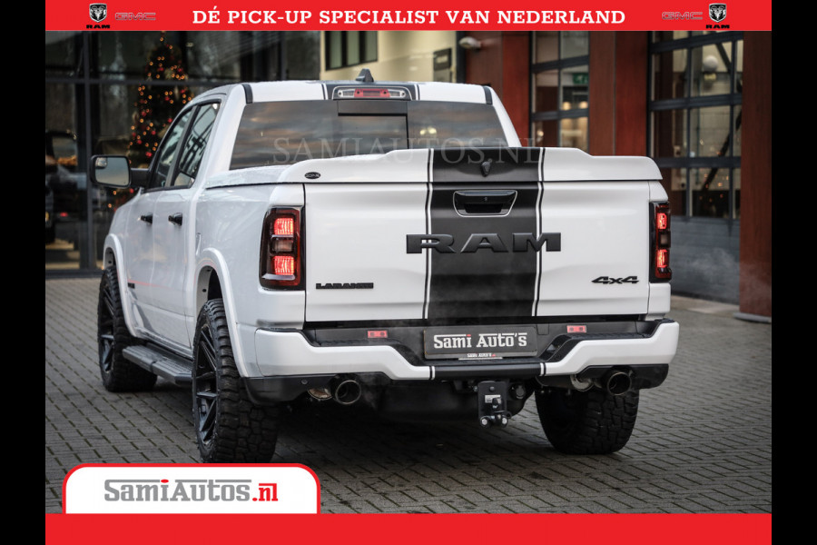 Dodge Ram Laramie Night | Face Lift | 420Pk 636 Nn | Extra Groot Scherm + Passagiers Scherm | Comfortabele Dubbele Cabine met Royale 5 Zitplaatsen | Nu Leverbaar uit Voorraad | Voorraad Nr 2223 - 5047