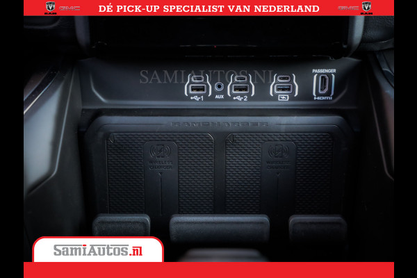 Dodge Ram Laramie Night | Face Lift | 420Pk 636 Nn | Extra Groot Scherm + Passagiers Scherm | Comfortabele Dubbele Cabine met Royale 5 Zitplaatsen | Nu Leverbaar uit Voorraad | Voorraad Nr 2223 - 5047