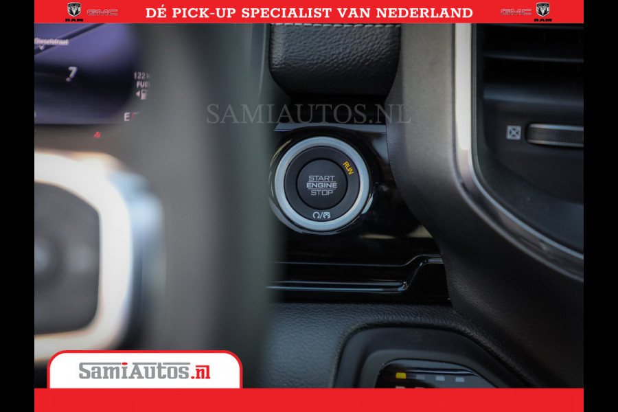 Dodge Ram Laramie Night | Face Lift | 420Pk 636 Nn | Extra Groot Scherm + Passagiers Scherm | Comfortabele Dubbele Cabine met Royale 5 Zitplaatsen | Nu Leverbaar uit Voorraad | Voorraad Nr 2223 - 5047