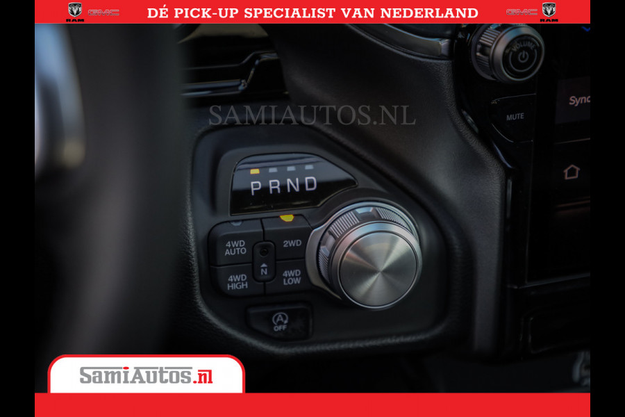 Dodge Ram Laramie Night | Face Lift | 420Pk 636 Nn | Extra Groot Scherm + Passagiers Scherm | Comfortabele Dubbele Cabine met Royale 5 Zitplaatsen | Nu Leverbaar uit Voorraad | Voorraad Nr 2223 - 5047