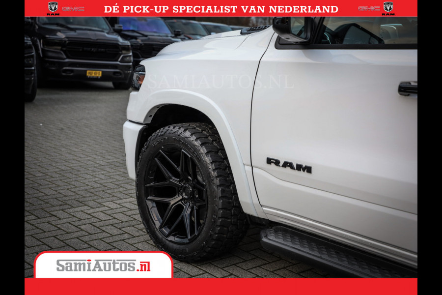 Dodge Ram Laramie Night | Face Lift | 420Pk 636 Nn | Extra Groot Scherm + Passagiers Scherm | Comfortabele Dubbele Cabine met Royale 5 Zitplaatsen | Nu Leverbaar uit Voorraad | Voorraad Nr 2223 - 5047