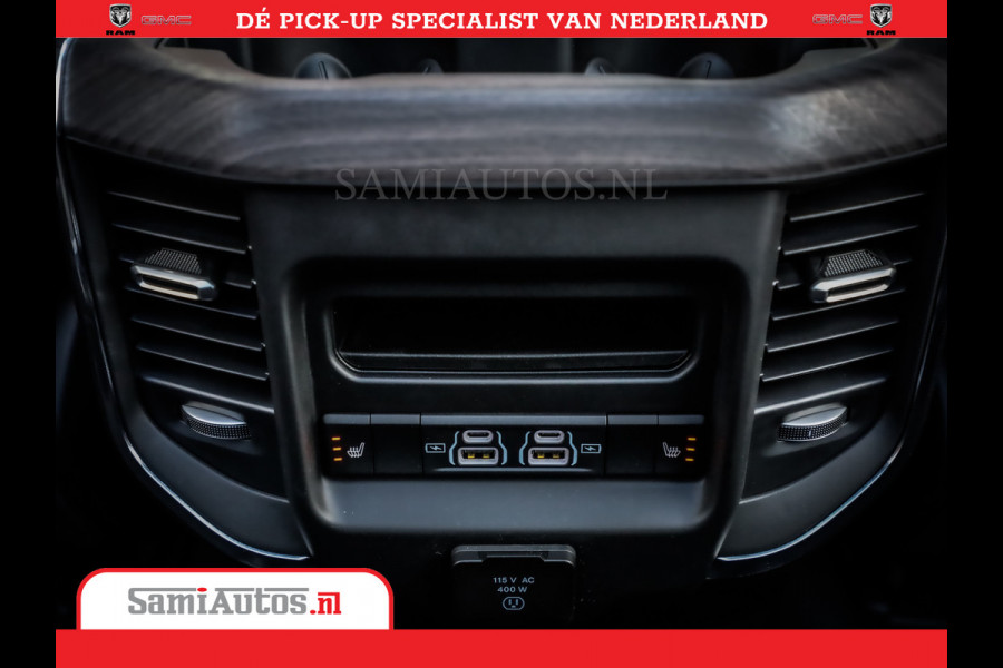 Dodge Ram Laramie Night | Face Lift | 420Pk 636 Nn | Extra Groot Scherm + Passagiers Scherm | Comfortabele Dubbele Cabine met Royale 5 Zitplaatsen | Nu Leverbaar uit Voorraad | Voorraad Nr 2223 - 5047