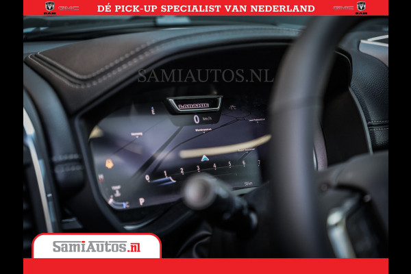 Dodge Ram Laramie Night | Face Lift | 420Pk 636 Nn | Extra Groot Scherm + Passagiers Scherm | Comfortabele Dubbele Cabine met Royale 5 Zitplaatsen | Nu Leverbaar uit Voorraad | Voorraad Nr 2223 - 5047