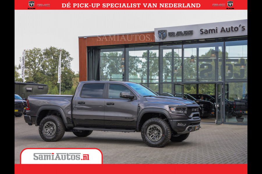 Dodge Ram 1500 TRX | 6.2 V8 712PK | Final Edition | All-In Prijs | Beschikt over alle opties | Comfortabele Dubbele Cabine met Royale 5 Zitplaatsen | BPM vrij | Nu Leverbaar uit Voorraad | Voorraad Nr 2121 - 4420
