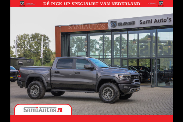 Dodge Ram 1500 TRX | 6.2 V8 712PK | Final Edition | All-In Prijs | Beschikt over alle opties | Comfortabele Dubbele Cabine met Royale 5 Zitplaatsen | BPM vrij | Nu Leverbaar uit Voorraad | Voorraad Nr 2121 - 4420