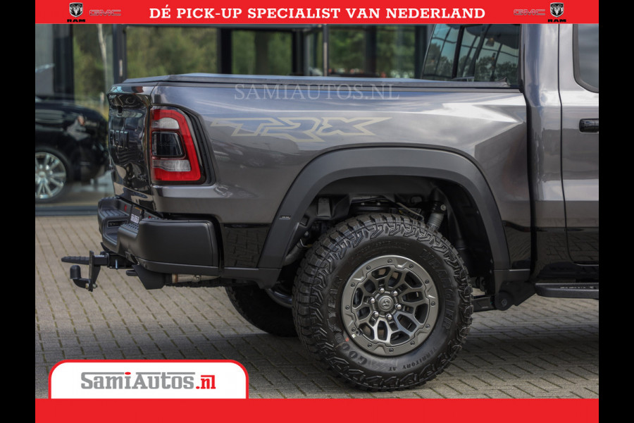 Dodge Ram 1500 TRX | 6.2 V8 712PK | Final Edition | All-In Prijs | Beschikt over alle opties | Comfortabele Dubbele Cabine met Royale 5 Zitplaatsen | BPM vrij | Nu Leverbaar uit Voorraad | Voorraad Nr 2121 - 4420