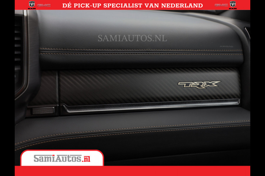 Dodge Ram 1500 TRX | 6.2 V8 712PK | Final Edition | All-In Prijs | Beschikt over alle opties | Comfortabele Dubbele Cabine met Royale 5 Zitplaatsen | BPM vrij | Nu Leverbaar uit Voorraad | Voorraad Nr 2121 - 4420