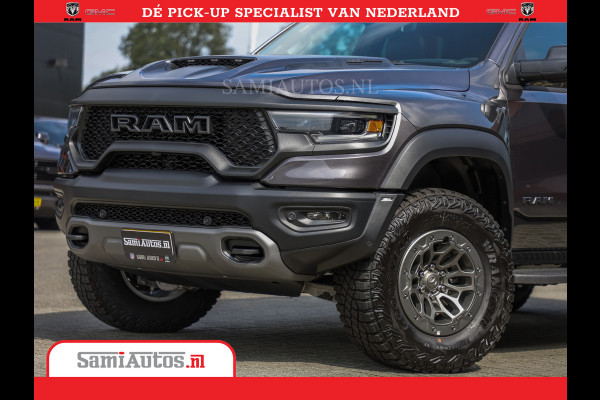 Dodge Ram 1500 TRX | 6.2 V8 712PK | Final Edition | All-In Prijs | Beschikt over alle opties | Comfortabele Dubbele Cabine met Royale 5 Zitplaatsen | BPM vrij | Nu Leverbaar uit Voorraad | Voorraad Nr 2121 - 4420