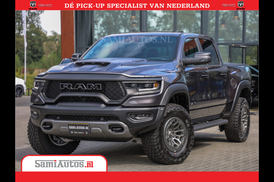 Dodge Ram 1500 TRX | 6.2 V8 712PK | Final Edition | All-In Prijs | Beschikt over alle opties | Comfortabele Dubbele Cabine met Royale 5 Zitplaatsen | BPM vrij | Nu Leverbaar uit Voorraad | Voorraad Nr 2121 - 4420