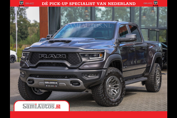 Dodge Ram 1500 TRX | 6.2 V8 712PK | Final Edition | All-In Prijs | Beschikt over alle opties | Comfortabele Dubbele Cabine met Royale 5 Zitplaatsen | BPM vrij | Nu Leverbaar uit Voorraad | Voorraad Nr 2121 - 4420