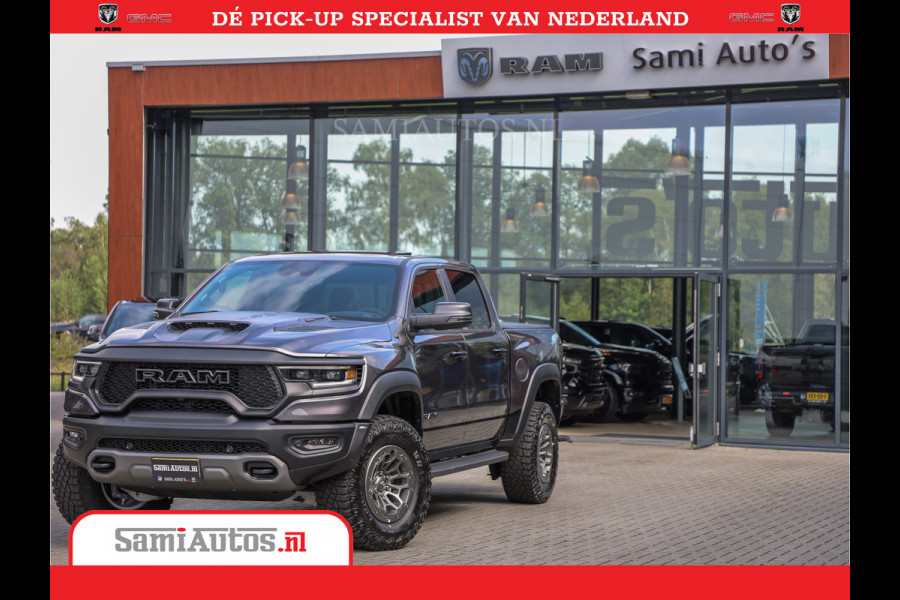 Dodge Ram 1500 TRX | 6.2 V8 712PK | Final Edition | All-In Prijs | Beschikt over alle opties | Comfortabele Dubbele Cabine met Royale 5 Zitplaatsen | BPM vrij | Nu Leverbaar uit Voorraad | Voorraad Nr 2121 - 4420
