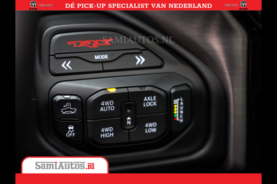 Dodge Ram 1500 TRX | 6.2 V8 712PK | Final Edition | All-In Prijs | Beschikt over alle opties | Comfortabele Dubbele Cabine met Royale 5 Zitplaatsen | BPM vrij | Nu Leverbaar uit Voorraad | Voorraad Nr 2121 - 4420