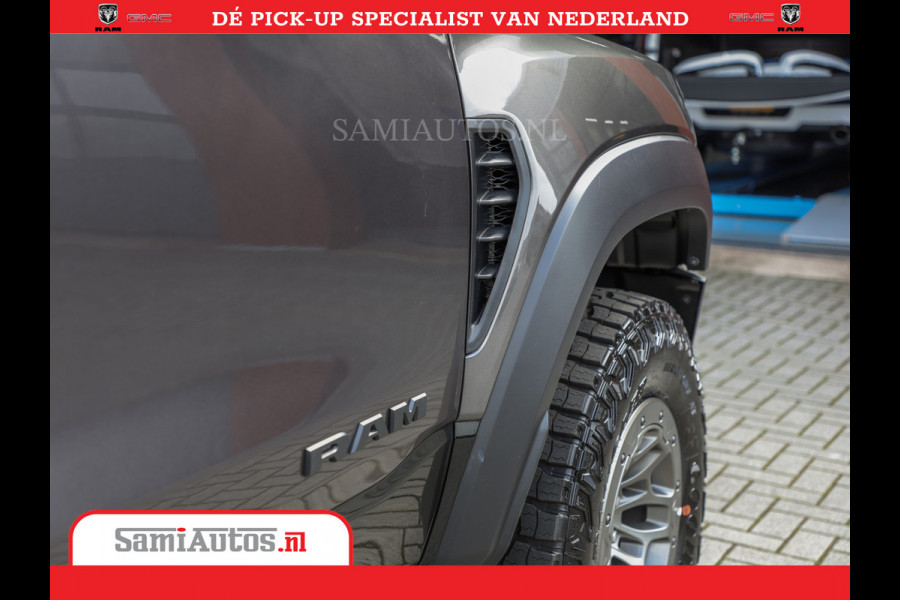 Dodge Ram 1500 TRX | 6.2 V8 712PK | Final Edition | All-In Prijs | Beschikt over alle opties | Comfortabele Dubbele Cabine met Royale 5 Zitplaatsen | BPM vrij | Nu Leverbaar uit Voorraad | Voorraad Nr 2121 - 4420