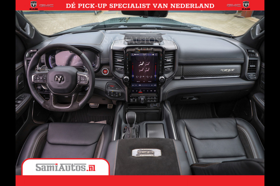 Dodge Ram 1500 TRX | 6.2 V8 712PK | Final Edition | All-In Prijs | Beschikt over alle opties | Comfortabele Dubbele Cabine met Royale 5 Zitplaatsen | BPM vrij | Nu Leverbaar uit Voorraad | Voorraad Nr 2121 - 4420