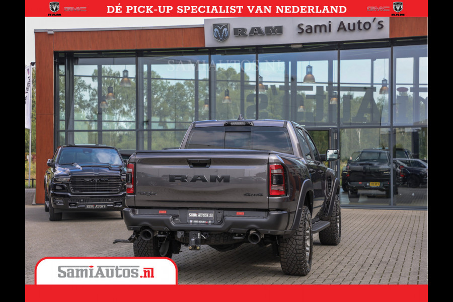 Dodge Ram 1500 TRX | 6.2 V8 712PK | Final Edition | All-In Prijs | Beschikt over alle opties | Comfortabele Dubbele Cabine met Royale 5 Zitplaatsen | BPM vrij | Nu Leverbaar uit Voorraad | Voorraad Nr 2121 - 4420