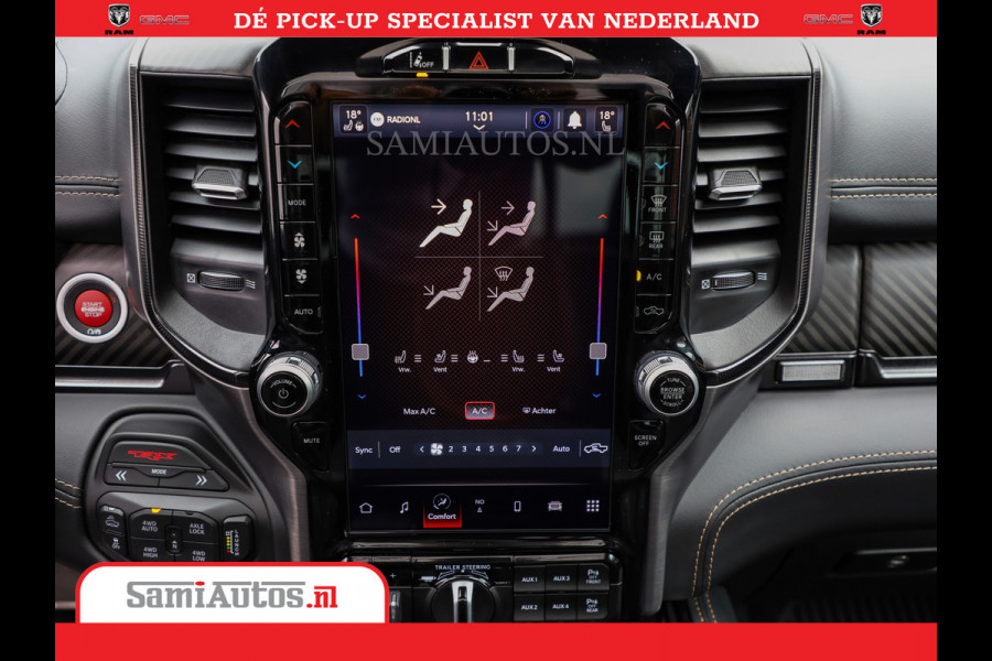 Dodge Ram 1500 TRX | 6.2 V8 712PK | Final Edition | All-In Prijs | Beschikt over alle opties | Comfortabele Dubbele Cabine met Royale 5 Zitplaatsen | BPM vrij | Nu Leverbaar uit Voorraad | Voorraad Nr 2121 - 4420