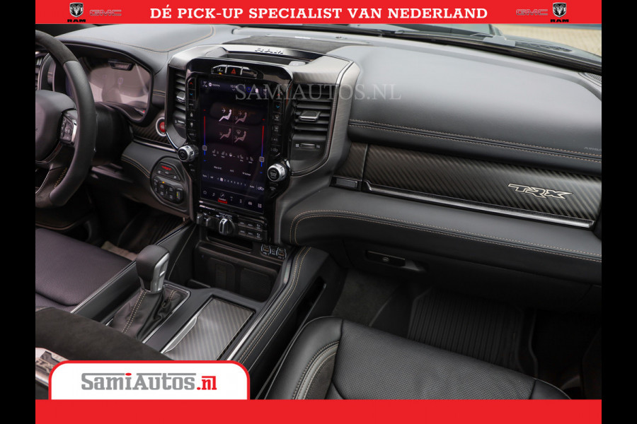 Dodge Ram 1500 TRX | 6.2 V8 712PK | Final Edition | All-In Prijs | Beschikt over alle opties | Comfortabele Dubbele Cabine met Royale 5 Zitplaatsen | BPM vrij | Nu Leverbaar uit Voorraad | Voorraad Nr 2121 - 4420