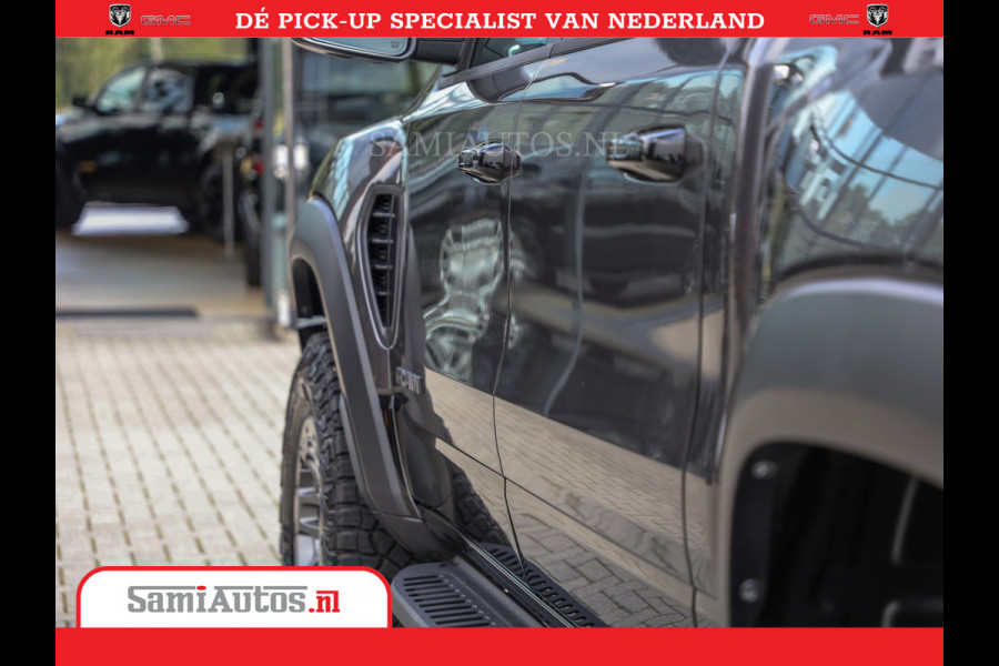 Dodge Ram 1500 TRX | 6.2 V8 712PK | Final Edition | All-In Prijs | Beschikt over alle opties | Comfortabele Dubbele Cabine met Royale 5 Zitplaatsen | BPM vrij | Nu Leverbaar uit Voorraad | Voorraad Nr 2121 - 4420