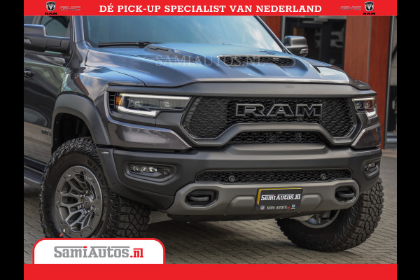 Dodge Ram 1500 TRX | 6.2 V8 712PK | Final Edition | All-In Prijs | Beschikt over alle opties | Comfortabele Dubbele Cabine met Royale 5 Zitplaatsen | BPM vrij | Nu Leverbaar uit Voorraad | Voorraad Nr 2121 - 4420