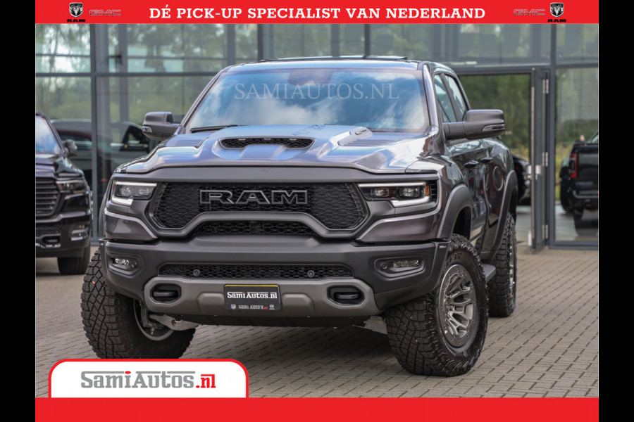 Dodge Ram 1500 TRX | 6.2 V8 712PK | Final Edition | All-In Prijs | Beschikt over alle opties | Comfortabele Dubbele Cabine met Royale 5 Zitplaatsen | BPM vrij | Nu Leverbaar uit Voorraad | Voorraad Nr 2121 - 4420