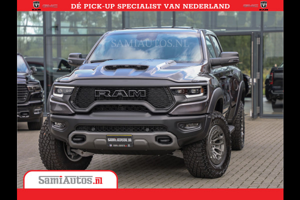 Dodge Ram 1500 TRX | 6.2 V8 712PK | Final Edition | All-In Prijs | Beschikt over alle opties | Comfortabele Dubbele Cabine met Royale 5 Zitplaatsen | BPM vrij | Nu Leverbaar uit Voorraad | Voorraad Nr 2121 - 4420