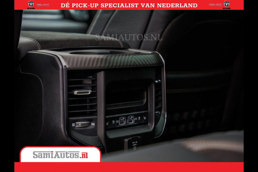 Dodge Ram 1500 TRX | 6.2 V8 712PK | Final Edition | All-In Prijs | Beschikt over alle opties | Comfortabele Dubbele Cabine met Royale 5 Zitplaatsen | BPM vrij | Nu Leverbaar uit Voorraad | Voorraad Nr 2121 - 4420