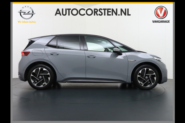 Volkswagen ID.3 58kWh 204PK Navi-Pro Adap.Cruise Lmv 18" Camera Apple Carplay Android Auto Stoel-Stuurverwarming Cruise Control Pdc Dab Keyless  DAB+ Bluetooth Regensensor Rijstrooksensor Verkeersbord detectie €41.600,- Nieuw! Grootste accu