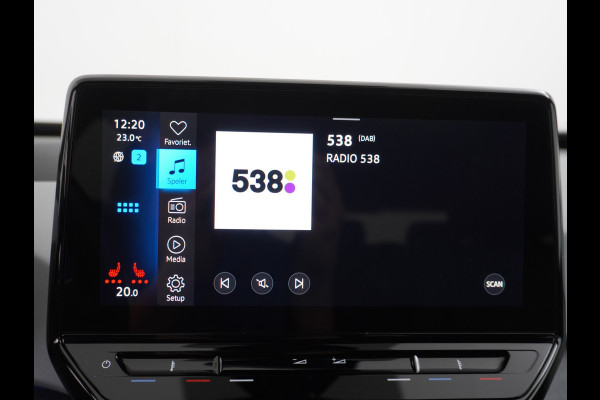 Volkswagen ID.3 58kWh 204PK Navi-Pro Adap.Cruise Lmv 18" Camera Apple Carplay Android Auto Stoel-Stuurverwarming Cruise Control Pdc Dab Keyless  DAB+ Bluetooth Regensensor Rijstrooksensor Verkeersbord detectie €41.600,- Nieuw! Grootste accu