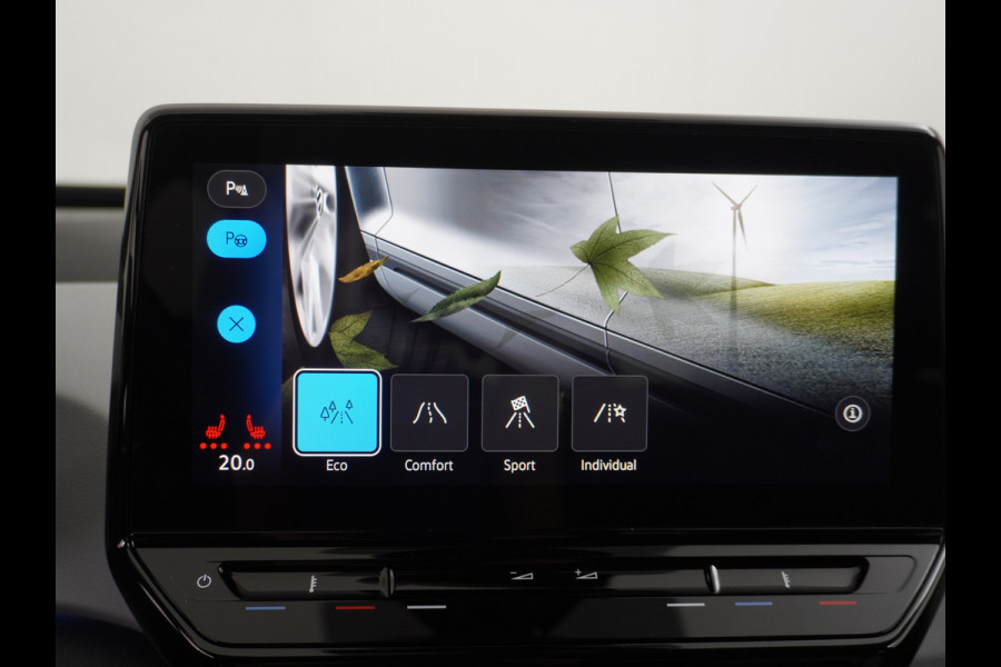 Volkswagen ID.3 58kWh 204PK Navi-Pro Adap.Cruise Lmv 18" Camera Apple Carplay Android Auto Stoel-Stuurverwarming Cruise Control Pdc Dab Keyless  DAB+ Bluetooth Regensensor Rijstrooksensor Verkeersbord detectie €41.600,- Nieuw! Grootste accu