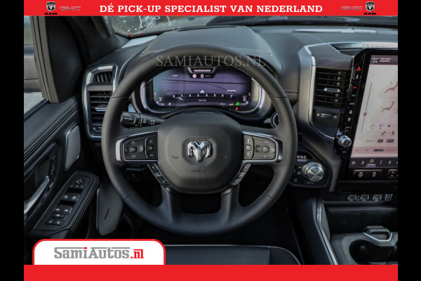 Dodge Ram 1500 Night Premium | Full Option | De Meest Luxe Pick-Up in zijn Klasse | Comfortabele Dubbele Cabine met Royale 5 Zitplaatsen | BPM vrij | Nu Leverbaar uit Voorraad | Voorraad Nr 2230 - 8765