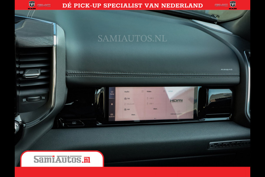 Dodge Ram 1500 Night Premium | Full Option | De Meest Luxe Pick-Up in zijn Klasse | Comfortabele Dubbele Cabine met Royale 5 Zitplaatsen | BPM vrij | Nu Leverbaar uit Voorraad | Voorraad Nr 2230 - 8765