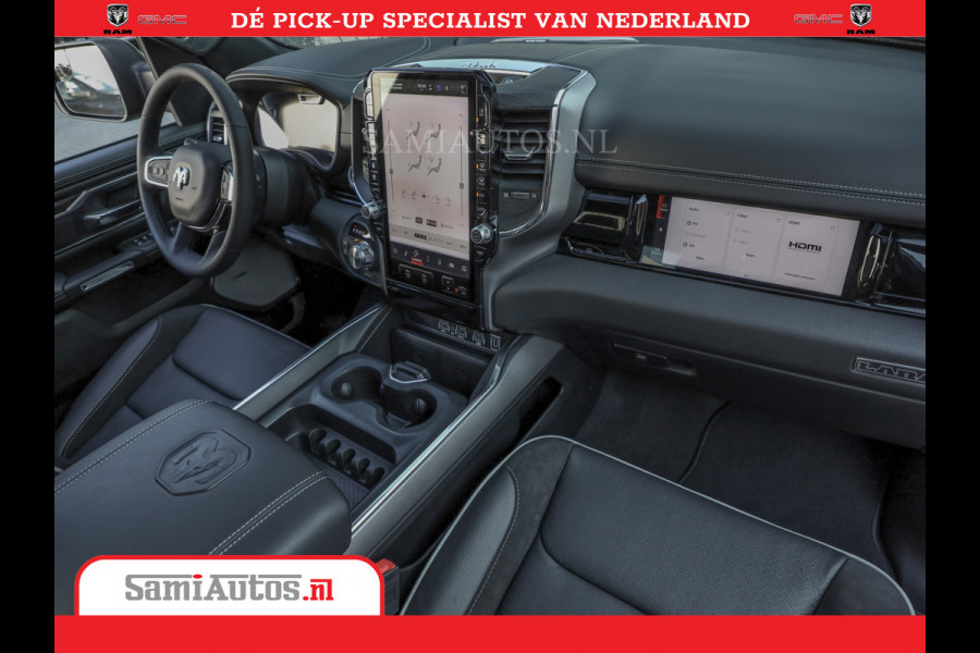 Dodge Ram 1500 Night Premium | Full Option | De Meest Luxe Pick-Up in zijn Klasse | Comfortabele Dubbele Cabine met Royale 5 Zitplaatsen | BPM vrij | Nu Leverbaar uit Voorraad | Voorraad Nr 2230 - 8765
